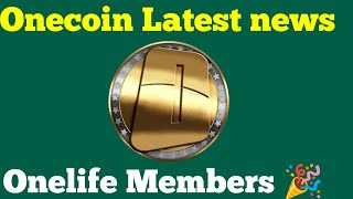 onecoin latest news Onelife Latest news [upl. by Ahsenre]