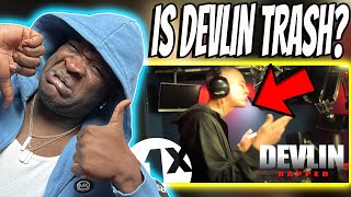 AMERICAN REACTS TO  Fire in the Booth – Devlin Part 2 REACTION [upl. by Asilrahc]