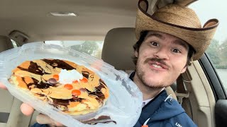 IHOP Reese’s Pieces Pancakes Review October Flavor of the Month [upl. by Maryanne466]