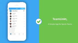 TeamLinkt  Sports Team Management App [upl. by Jaime]