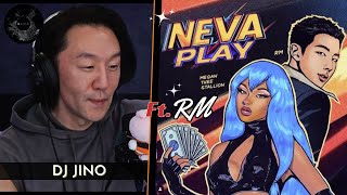 MEGAN THEE STALLION  NEVA PLAY feat RM OFFICIAL VIDEO REACTION [upl. by Aalst]