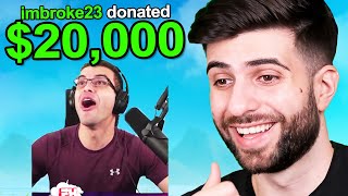 The BIGGEST Twitch Donations of ALL TIME [upl. by Delos]