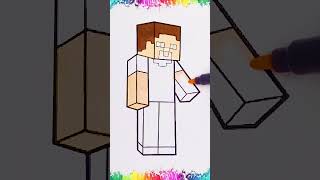 STEVE  MINECRAFT ⛏️ LIKE et ABONNE toi 🤗 shorts videogames [upl. by Miett]