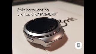 Szkło hartowane na smartwatchu Jak zamontować PORADNIK  Flexible Glass od 3mk [upl. by Torres]