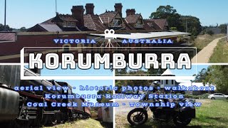 Aerial view  Historical Images  walkabout  Korumburra  Victoria Australia [upl. by Shelburne306]