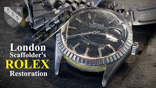 Scaffolders Rolex Restoration  30 Years Above London [upl. by Ravel]