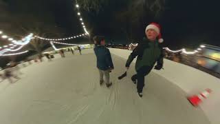 20231210  Ice Skating at Cantigny Park Winterfest [upl. by Eelra]