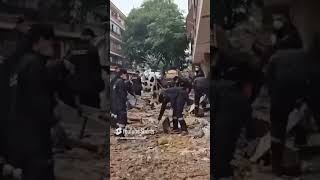 Alumnos Escuela Policía Nacional En Zona Dana valencia motivation dana españa policia police [upl. by Aleihs]