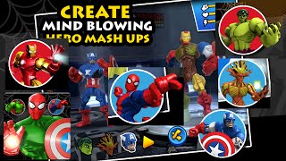 Mix Smash Marvel Super Hero Mashers Android İos Free Game GAMEPLAY VİDEO [upl. by Meriel]