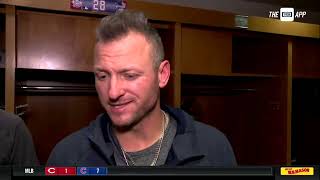 Josh Donaldson reflects on his struggles at the plate [upl. by Oinotna]