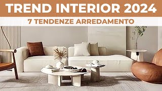 Tendenze Interior design 2024 eccone 7 [upl. by Hgielanna214]