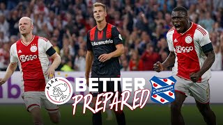 BETTER PREPARED 🧐📊  Ajax 🆚 sc Heerenveen [upl. by Burnight267]