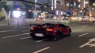 Lamborghini Aventador SVJ crazy loud exhaust [upl. by Mastic780]