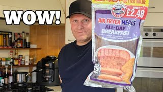 NEW AIR FRYER MEALS ALL DAY BREAKFAST REVIEW [upl. by Llerrod]