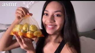 asmr  comiendo mango tierno 🥭 mouth sounds [upl. by Brant365]