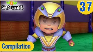 Vir The Robot Boy  Hindi Cartoon  Action Cartoons for Kids  Compilation 37  3D Cartoons [upl. by Coleville52]