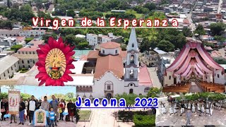 La Virgen de la Esperanza en Jacona Michoacán y con la Gente de Tengüecho y los Lobos  Zamora Avent [upl. by Atarman933]