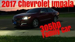 2017 Chevy Impala Premier V6  060 amp Review [upl. by Enaelem]