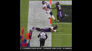 Dallas Goedert catches for a 17yard Touchdown vs Baltimore Ravens [upl. by Esej]