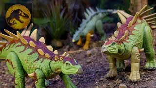 Jurassic World Repaint CHIALINGOSAURUS Fierce Force Dino Escape [upl. by Anihcak]