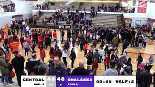 Central vs Onalaska Boys Basketball [upl. by Sherm577]