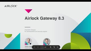 Airlock Gateway 83 Release Video EN [upl. by Dafodil]