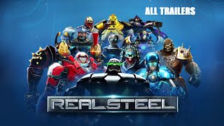 Real Steel HD  All Trailers [upl. by Hunter]