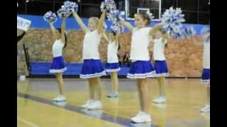 Childrens School Cheerleaders Show Kodiak Spirit [upl. by Ellered]