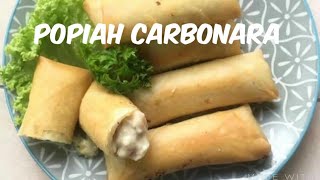 Popiah Carbonara Cheese [upl. by Ennaerb]