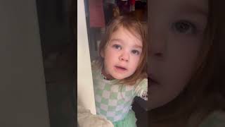 Toddler gets caught sneak pooping in the closet [upl. by Ahcirt657]