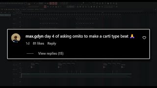 OMITOBEATS CARTI TYPE BEAT [upl. by Yemane]