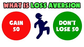 What is Loss Aversion  Explained in 2 min [upl. by Onitnerolf248]