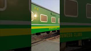 Check out the Horn sound 😳of GEU40 9029 Leading 5UP Green line Express [upl. by Placia]