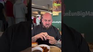 Italian American Tries Italian McDonalds Parmigiano Reggiano with BBQ Sauce [upl. by Memberg]