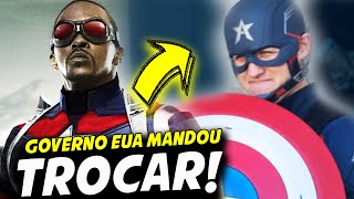 GOVERNO NÃO DEIXOU SAM WILSON SER O CAPITÃO AMÉRICA  ENTENDA [upl. by Clere838]