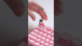 Do You Wanna Build A Snowman☃☃☃🎁🎁🎁 3dprinting craft diy keyboard christmas [upl. by Aira]