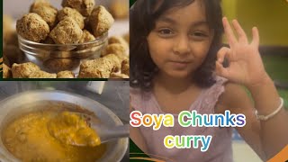 Best side dish for chapati soya chunks curry 🍛 [upl. by Othella]