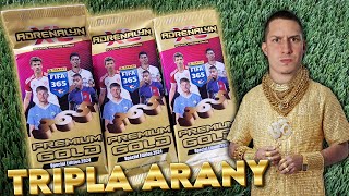 Panini Adrenalyn XL FIFA 365 2024  Prémium Gold Tripla Csomag [upl. by Jeno]