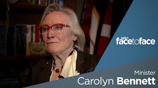 Carolyn Bennett Responding to criticism from MMIWG inquiry  APTN FaceToFace [upl. by Eikciv]