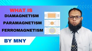 Diamagnetic Paramagnetic amp Ferromagnetic materials  physics with mny magnetismmdcat2024neet2025 [upl. by Azeria]