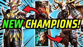 NEW CHAMPIONS ASHNAR DRAGONSOUL AND BOLINT FREEWALKER PREVIEW  RAID SHADOW LEGENDS [upl. by Notyalk771]