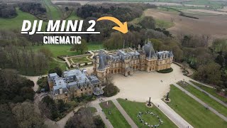 DJI Mavic Mini 2  Waddesdon Manor Rothschild House and Gardens  4k Cinematic Aerial Drone Footage [upl. by Zusman]