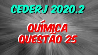 CEDERJ 20202  Muitos laboratórios armazenam em seus estoques soluções concentradas de reagentes [upl. by Eenaej]