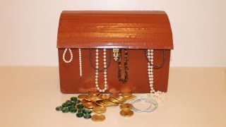 How to make a treasure chest [upl. by Ahsaele928]