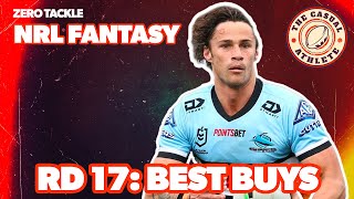 NRL FANTASY Round 17 BUYS  TheCasualAthlete [upl. by Adnofal]