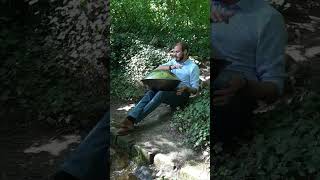 Calming Handpan Music for Relaxation on D Kurd handpanmeditation beruhigendemusik handpan music [upl. by Atiniv]