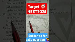 Neural control and coordination class 11ncert neet human physiology neetpreparation ABVMU2022 [upl. by Erot]