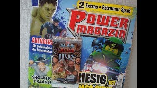 Power Magazin mit Slam Attax Live Booster [upl. by Grimaud]