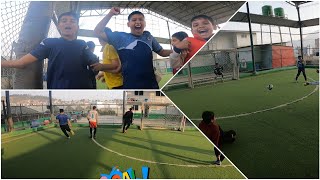 KIDS IN FOOTBALL Enjoying Before Our GAME  First Person Football  Soccer POV in DIG FUTSAL [upl. by Edahsalof625]