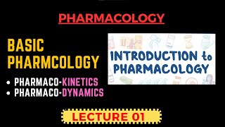 Introduction to Pharmacology L1  Pharmacokinetics and Pharmacodynamics  By Muneeb Ur Rehman [upl. by Buschi]